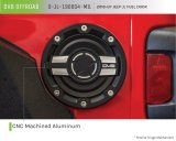 DV8 Offroad 2018+ Jeep JL Aluminum Fuel Door for 20-Pres Wrangler thumbnail 3