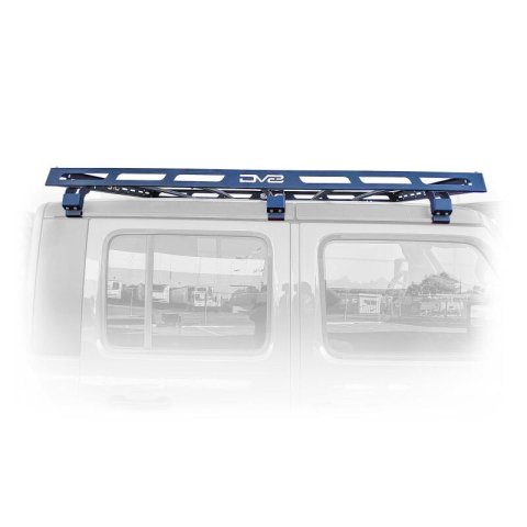 DV8 Offroad 07-18 Jeep Wrangler JK 4 DR / JL 2 DR & JT / 18+ Gladiator Roof Rack thumbnail 1