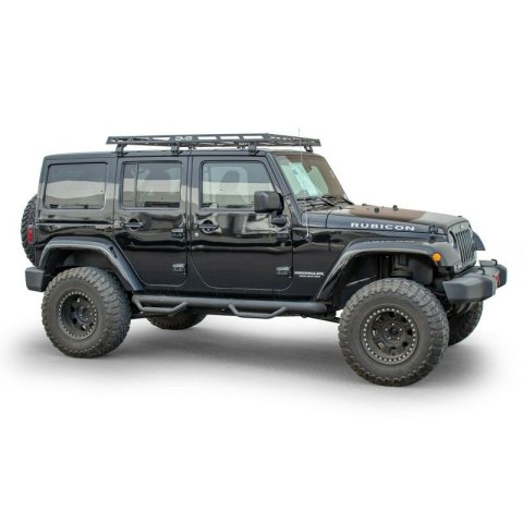 DV8 Offroad 07-18 Jeep Wrangler JK 4 DR / JL 2 DR & JT / 18+ Gladiator Roof Rack thumbnail 7