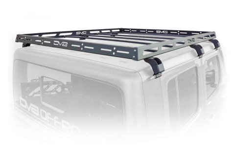 DV8 Offroad 07-18 Jeep Wrangler JK 4 DR / JL 2 DR & JT / 18+ Gladiator Roof Rack thumbnail 9