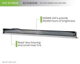DV8 Offroad 52in Elite Series Light Bar 500W LED - Black thumbnail 1