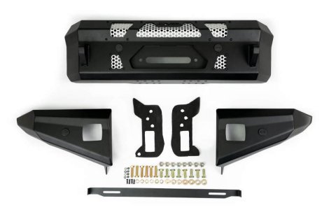 DV8 Offroad 2021+ Ford Bronco Front Bumper Winch Capable w/ Optional Bull Bar/Aux Light Opening thumbnail 7