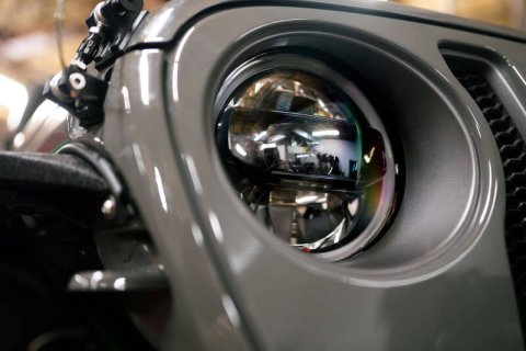 DV8 Offroad 18-22 Jeep Gladiator Wrangler LED Projector Headlights thumbnail 8