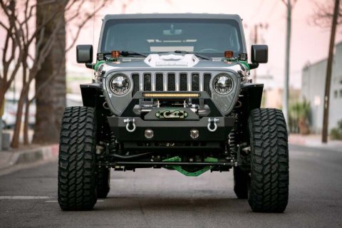DV8 Offroad 18-22 Jeep Gladiator Wrangler LED Projector Headlights thumbnail 9