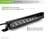 DV8 Offroad Elite Series 13in Light Bar 45W Flood/Spot LED thumbnail 3
