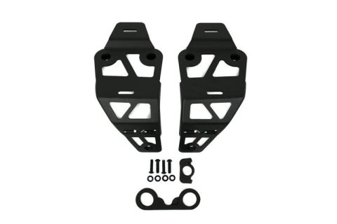 DV8 Offroad 20-22 Jeep JL 392/ Jeep JT Mojave Edition Dual Pod Light Mounts thumbnail 1