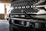 DV8 Offroad 2021-2022 Ford Bronco (Not For Factory Plastic Bumper) Factory Bumper Bull Bar - Black thumbnail 7