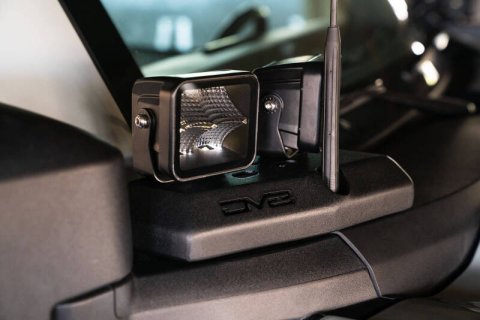 DV8 Offroad 21-22 Ford Bronco A-Pillar Pod Light Mounts thumbnail 1