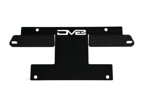 DV8 Offroad 21-22 Ford Bronco Factory Front Bumper License Relocation Bracket - Front thumbnail 2
