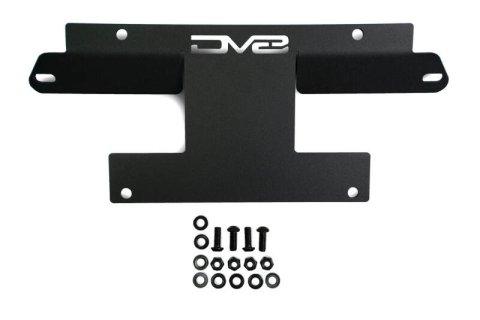 DV8 Offroad 21-22 Ford Bronco Factory Front Bumper License Relocation Bracket - Front thumbnail 3