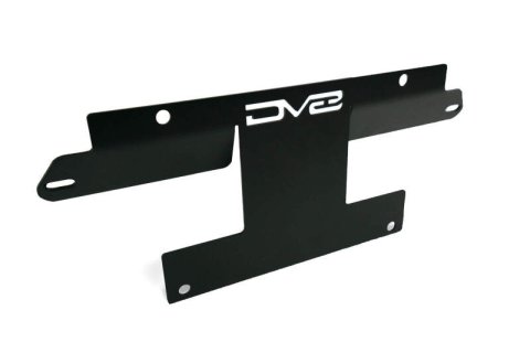 DV8 Offroad 21-22 Ford Bronco Factory Front Bumper License Relocation Bracket - Front thumbnail 4