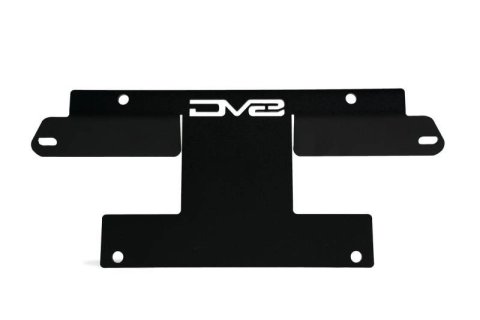 DV8 Offroad 21-22 Ford Bronco Factory Front Bumper License Relocation Bracket - Front thumbnail 5