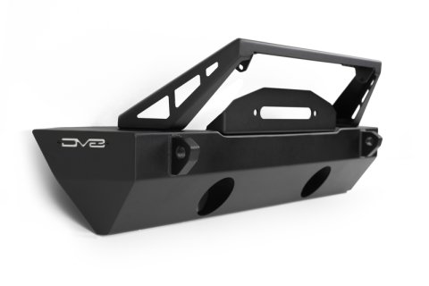 DV8 Offroad 07-23 Jeep Wrangler/Gladiator JT/JK/JL FS-25 Stubby Front Bumper w/Plated Bull Bar thumbnail 7