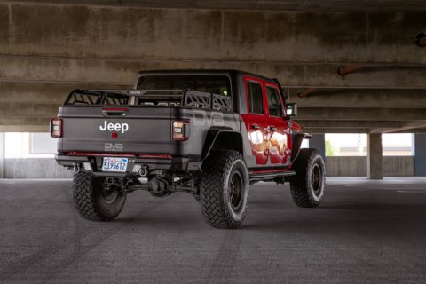 DV8 Offroad 20-23 Jeep Gladiator JT MTO Series Rear Bumper thumbnail 9