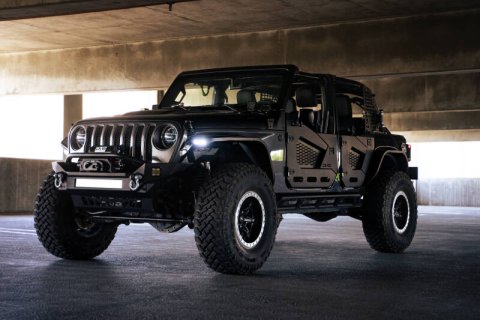 DV8 Offroad 18-23 Jeep Wrangler JL Slim Fender Flares thumbnail 2