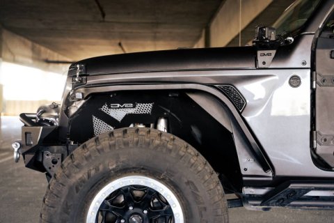 DV8 Offroad 18-23 Jeep Wrangler JL Slim Fender Flares thumbnail 3