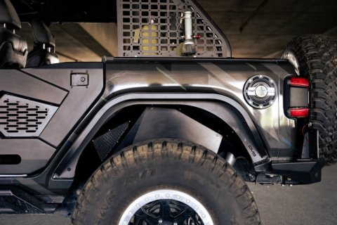 DV8 Offroad 18-23 Jeep Wrangler JL Slim Fender Flares thumbnail 5