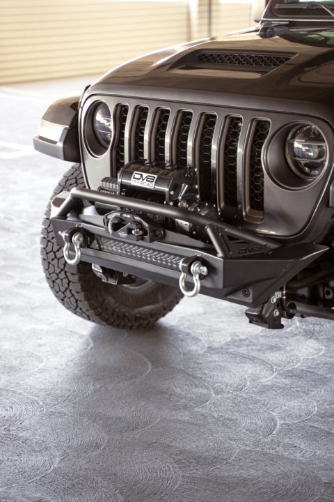 DV8 Offroad 07-23 Jeep Wrangler JK/JL & Gladiator JT FS-1 Series Stubby Front Bumper thumbnail 6