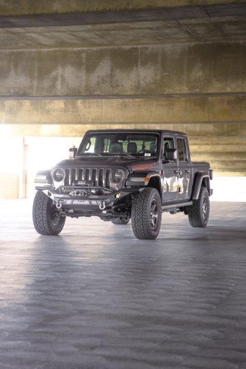 DV8 Offroad 07-18 Jeep Wrangler JK / 18-23 Wrangler JL / 20-23 Gladiator JT MTO Series Front Bumper thumbnail 5