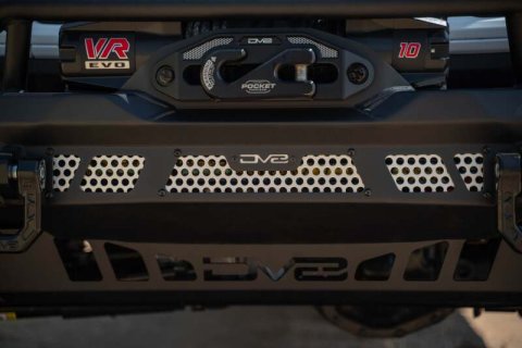 DV8 Offroad 07-18 Jeep Wrangler JK / 18-23 Wrangler JL / 20-23 Gladiator JT MTO Series Front Bumper thumbnail 8