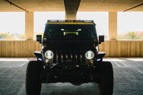 DV8 Offroad 2018+ Jeep Wrangler JLO A Pillar Dual Light Pod Mounts thumbnail 8