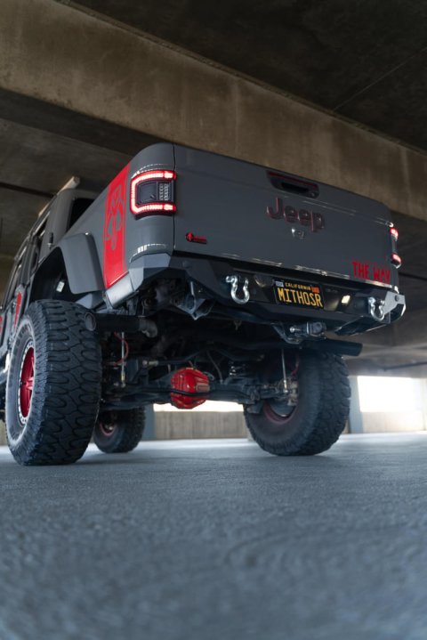 DV8 Offroad 20-23 Jeep Gladiator JT FS-15 Series Rear Bumper thumbnail 3