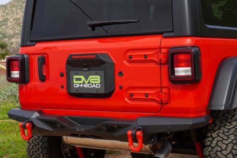 DV8 Offroad Jeep Wrangler (JL) Spare Tire Delete Kit thumbnail 1