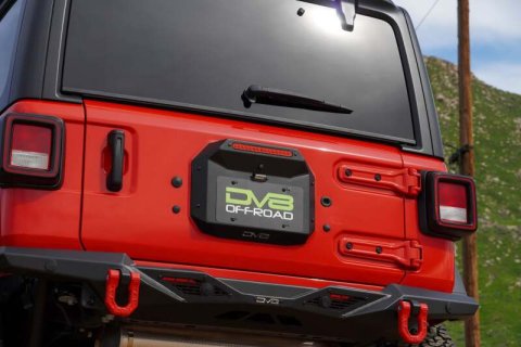 DV8 Offroad Jeep Wrangler (JL) Spare Tire Delete Kit thumbnail 7
