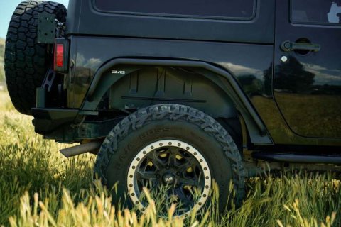 DV8 Offroad 07-18 Jeep Wrangler JK Spec Series Fender Flares thumbnail 8