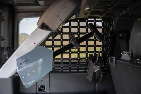 DV8 Offroad 21+ Ford Bronco Pocketed Rear Window Molle Panels (Soft Top/2-Door Models) thumbnail 1