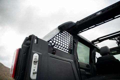 DV8 Offroad 21+ Ford Bronco Pocketed Rear Window Molle Panels (Soft Top/2-Door Models) thumbnail 7