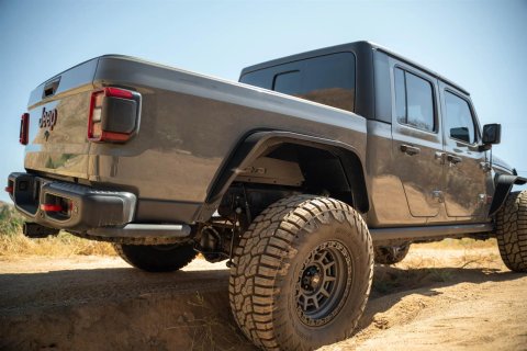 DV8 Offroad 20-24 Jeep Gladiator JT Rear Inner Fender Liners - Satin Black thumbnail 1