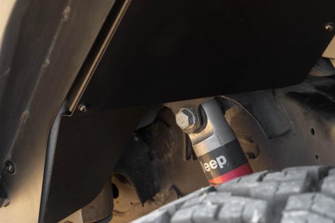 DV8 Offroad 20-24 Jeep Gladiator JT Rear Inner Fender Liners - Satin Black thumbnail 8