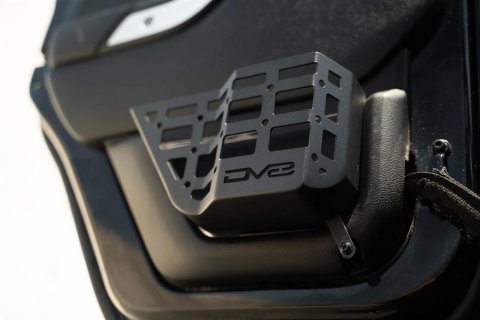 DV8 Offroad 11-18 Jeep Wrangler JK 4 Door Only Rear Door Pocket Molle Panels - Black thumbnail 3