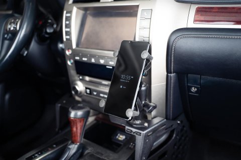 DV8 Offroad 2010 Lexus GX 460 Center Console Molle Panels & Digital Device Bridge thumbnail 4
