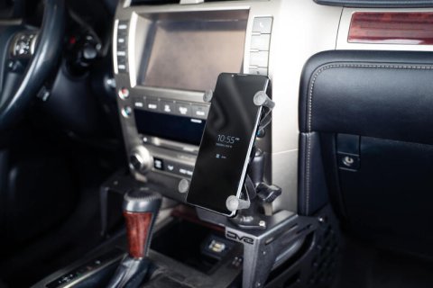 DV8 Offroad 2010 Lexus GX 460 Center Console Molle Panels & Digital Device Bridge thumbnail 8