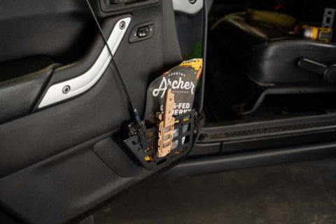 DV8 Offroad 2011-2018 Jeep Wrangler JK Slim Front Door Molle Pockets thumbnail 6