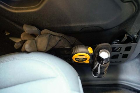 DV8 Offroad 2018+ Jeep Wrangler JL/Gladiator JT Slim Rear Door Molle Pockets thumbnail 4