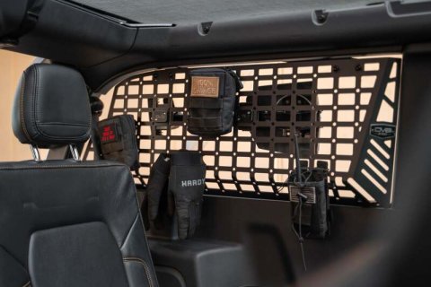 DV8 Offroad 21-24 Ford Bronco 2-Door Rear Window Pocket Molle Panels thumbnail 6