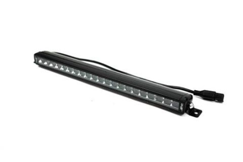 DV8 Offroad 20in Halo Elite Single Row Light Bar with Accent Light - White/Amber thumbnail 1