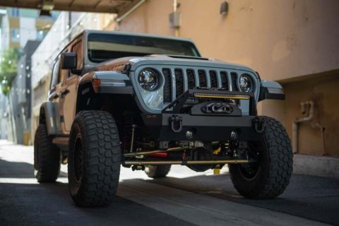 DV8 Offroad 20in Halo Elite Single Row Light Bar with Accent Light - White/Amber thumbnail 8