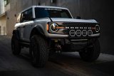 DV8 Offroad 7in Halo Elite Round Light w/ Accent Halo - White/Amber thumbnail 7