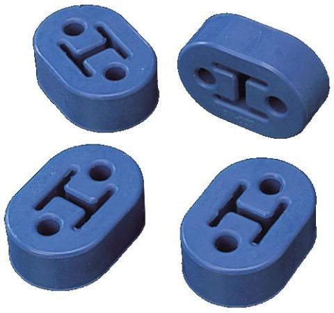 Cusco HD Exhaust Bushing Blue 15mm Hole ID x 35mm Distance (Hole to Hole) x 25mm Thickness Subaru thumbnail 3