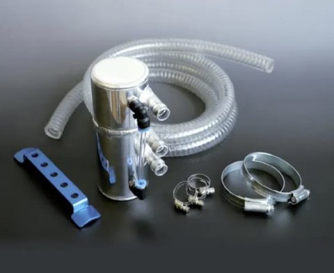 Cusco Catch Tank SMALL SIZE AIR OIL SEPARATOR Type Universal 16X6CM