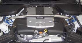 Cusco Strut Bar F-OS CKV36 NJ50 G37 coupe G35 sedan / Infiniti Q60 thumbnail 1