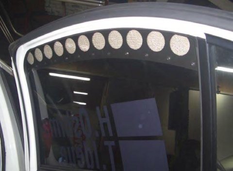Cusco Mitsubishi Evo 7 CT9A Rear Ventilation Panel thumbnail 1