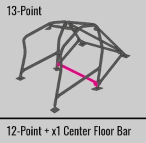 Cusco Subaru GC8 Steel 2 Passenger 13P Roll Cage Safety21 (S/O / No Cancel) thumbnail 5