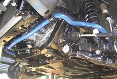 Cusco Sway Bar Type OS Front 32mm (Includes Bushings) Toyota FJ Cruiser GSJ15W thumbnail 1