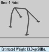 Cusco Chromoly Roll Cage 4 Point 2 Passenger 2015 Subaru WRX / STI (S/O / No Cancel) thumbnail 4