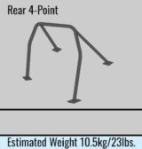 Cusco Roll Cage 4 points D1 Chromoly 03-08 Nissan Z33 350Z (S/O / No Cancel) thumbnail 5